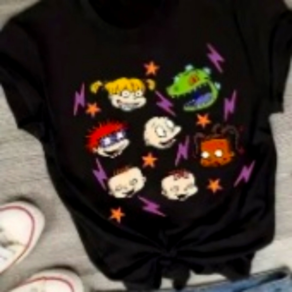 Rugrats Black T-shirt